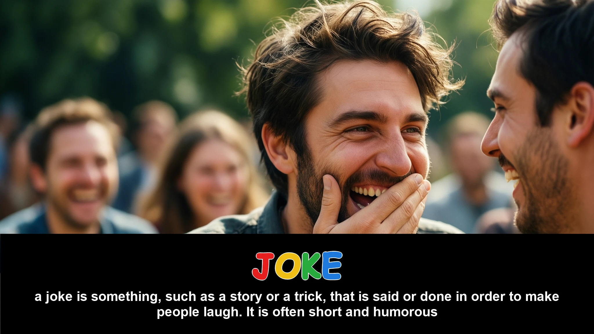English Illustration for joke